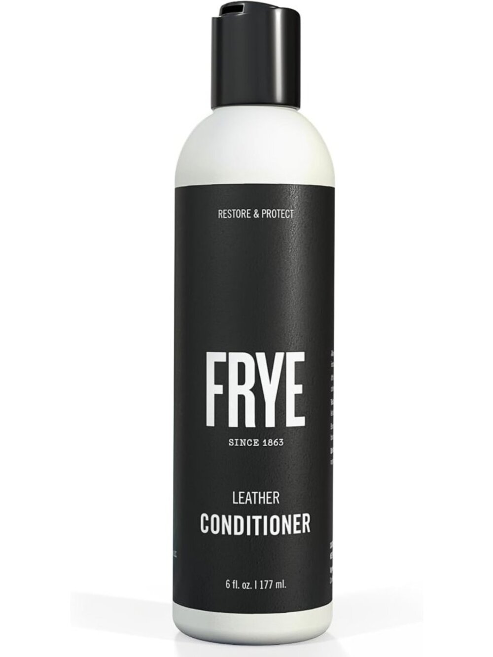 Non-Toxic Leather Conditioner 6oz - Restores & Softens Shoes, Boots, Jackets